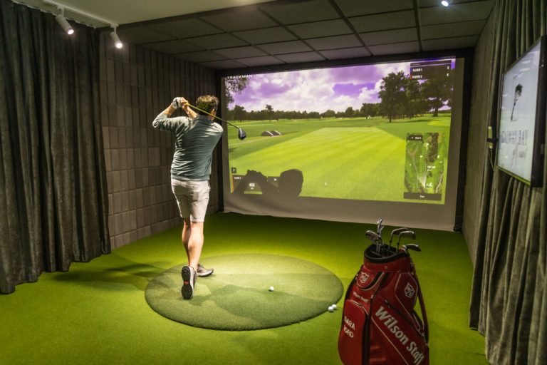 Rain or Shine: Practice Your Swing at the Indoor Driving Range